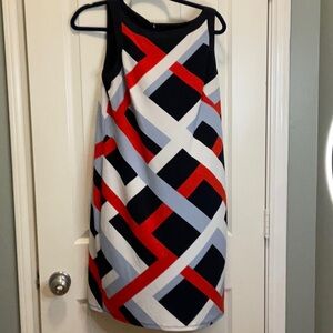 Ann Taylor sleeveless dress.  Stretchy knit.  Fully lined. Small